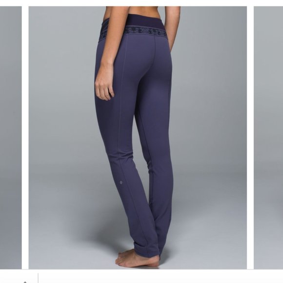 LULULEMON SKINNY GROOVE PANTS FULL ON LUON - Picture 2 of 11